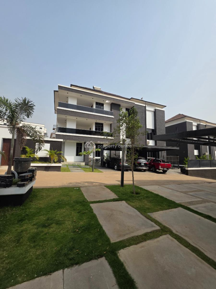 Luxury Furnished 7 Bedroom Detached Duplex with Elevator, By Market Square, Kado, Abuja, Detached Duplex for Sale