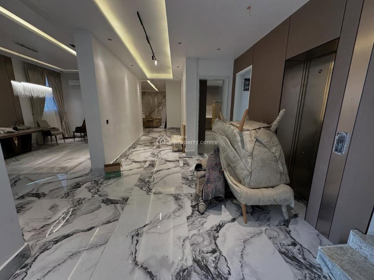 Luxury Furnished 7 Bedroom Detached Duplex with Elevator, By Market Square, Kado, Abuja, Detached Duplex for Sale