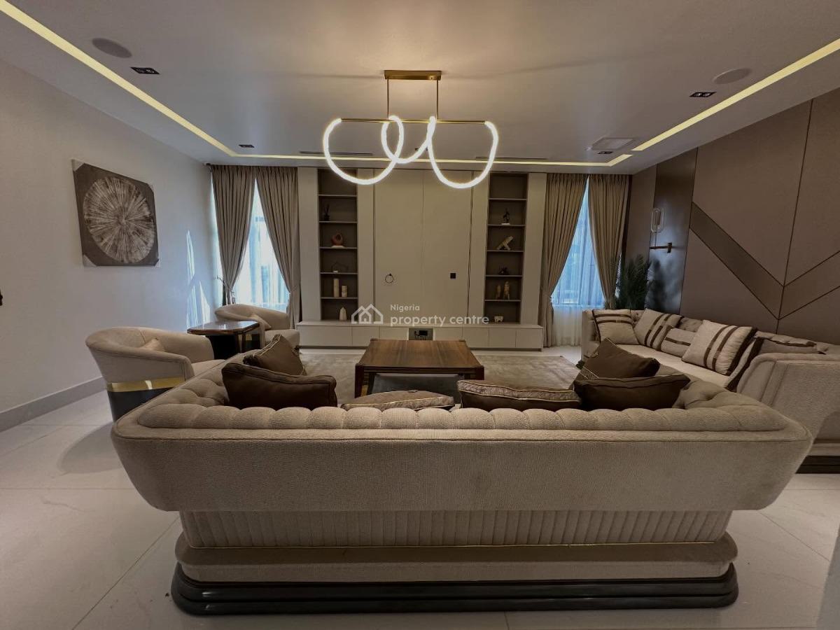 Luxury Furnished 7 Bedroom Detached Duplex with Elevator, By Market Square, Kado, Abuja, Detached Duplex for Sale