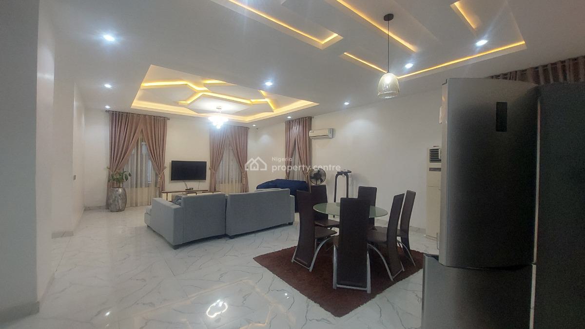 5 Bedroom Furnished Duplex, Guzape District, Abuja, Semi-detached Duplex for Rent