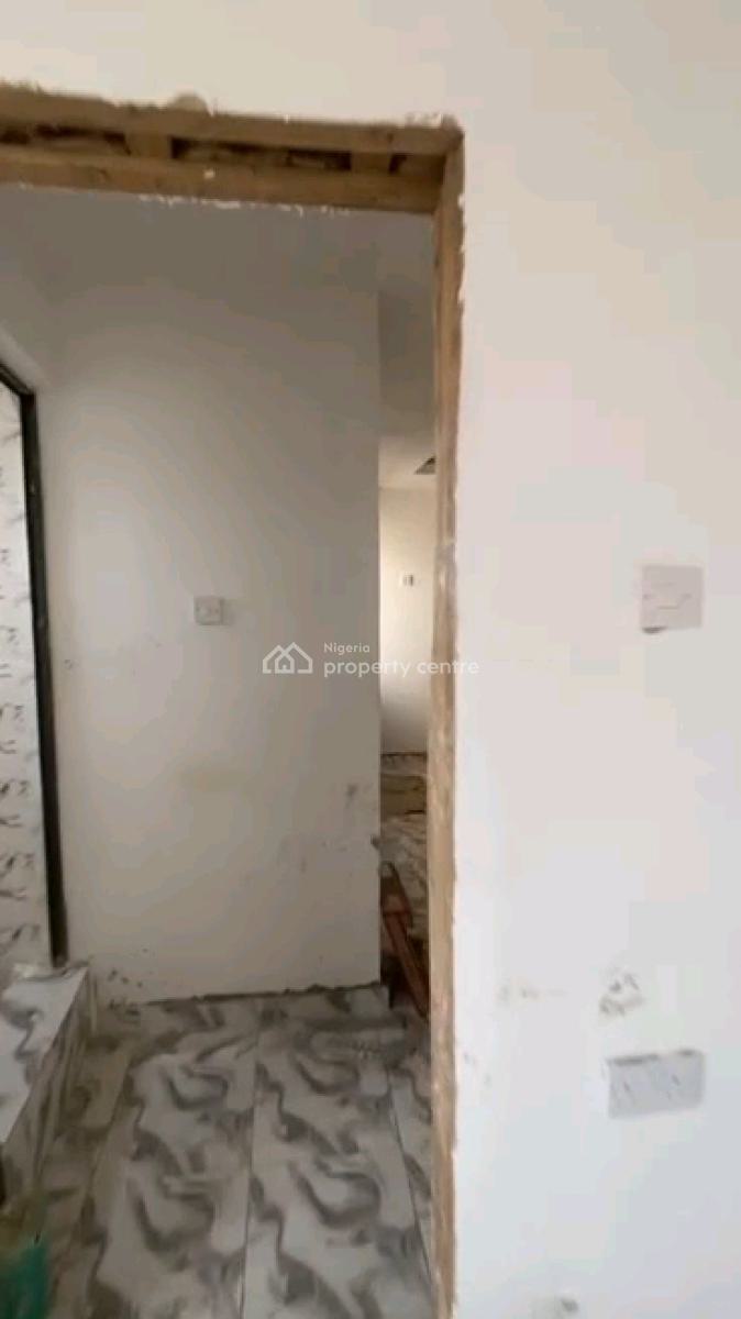 Newly Built and Spacious 2 Bedroom Up Flat All Tiled with Pop, Police Station Axis, Ifako, Gbagada, Lagos, Flat / Apartment for Rent