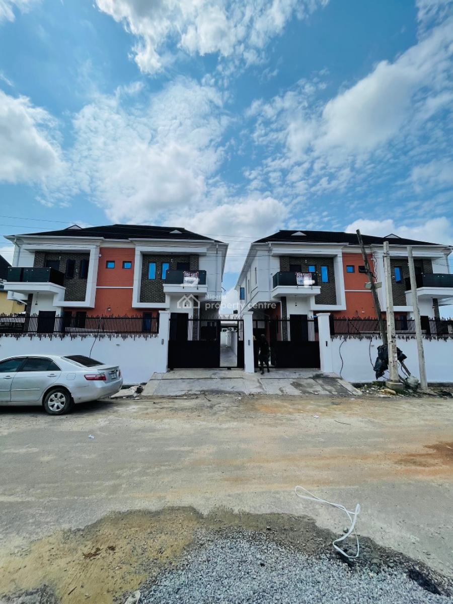 Alluring 4 Bedroom Semi Detached Duplex with Bq, Exquisitely Designed Home with Bq in a Serene Neighborhood, Surulere, Lagos, Semi-detached Duplex for Sale