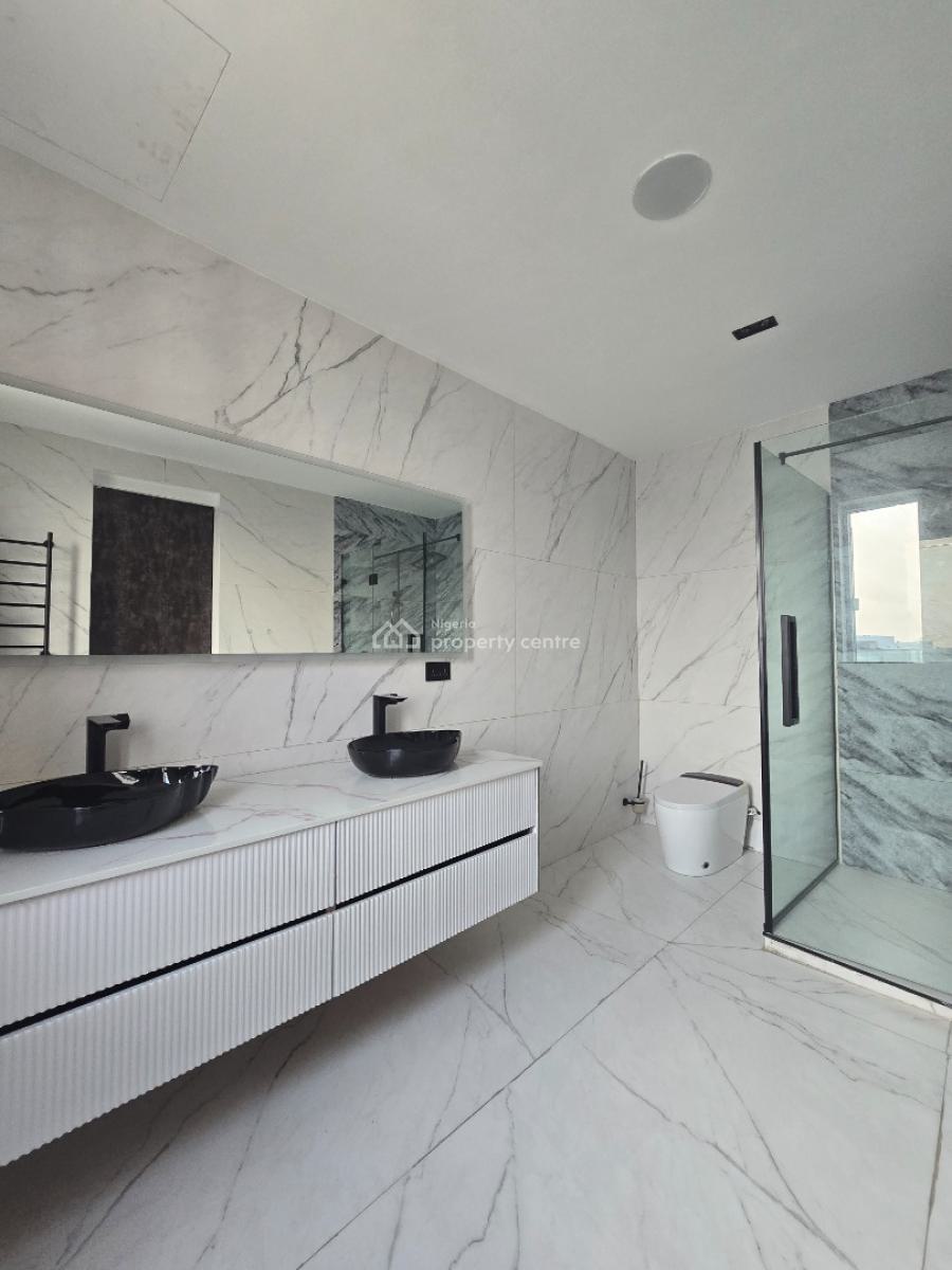 Contemporary Mansion with 2 - Room Bqs, Cowrie Creek Estate, Ikate, Lekki, Lagos, Detached Duplex for Sale