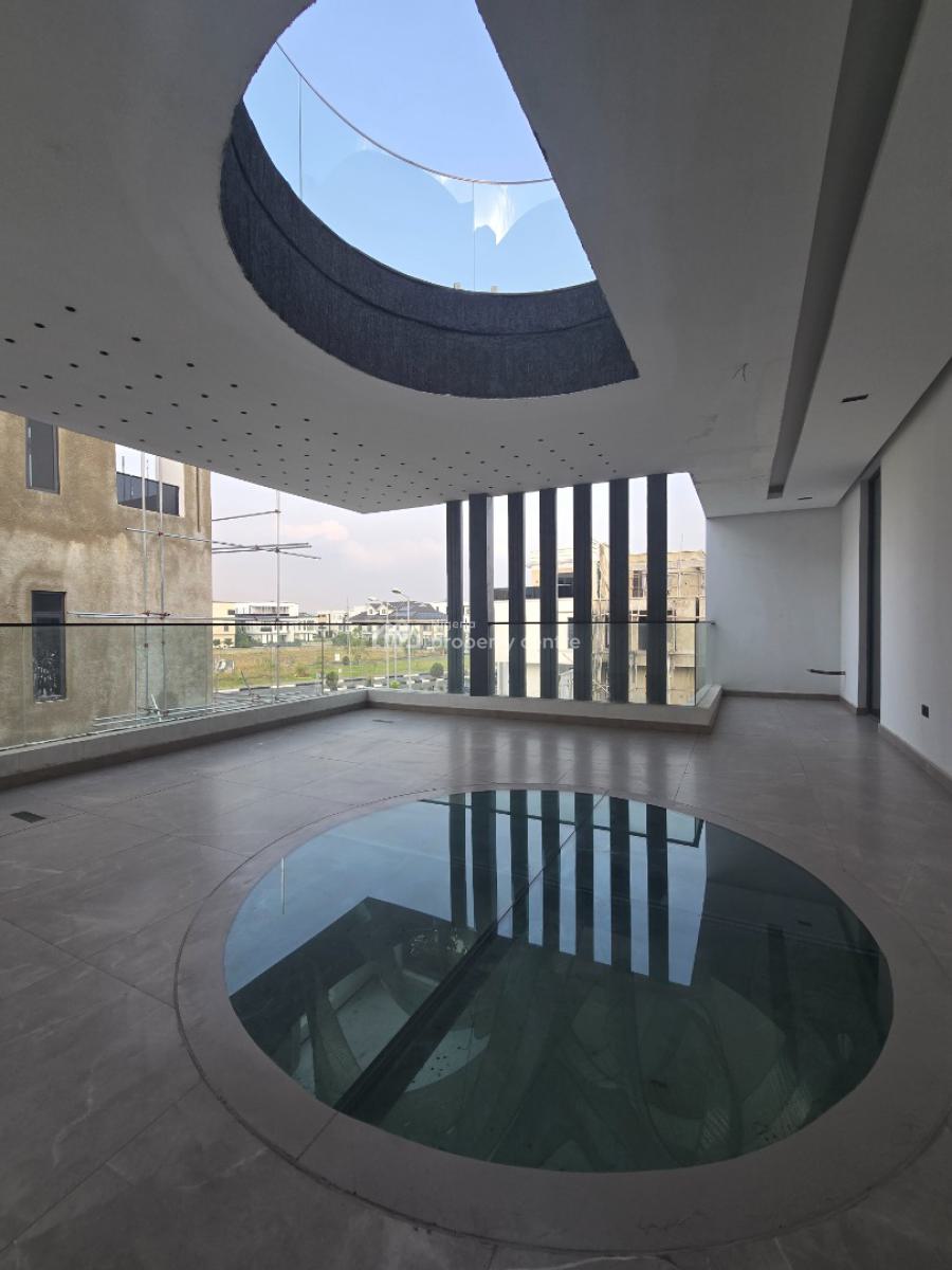 Contemporary Mansion with 2 - Room Bqs, Cowrie Creek Estate, Ikate, Lekki, Lagos, Detached Duplex for Sale