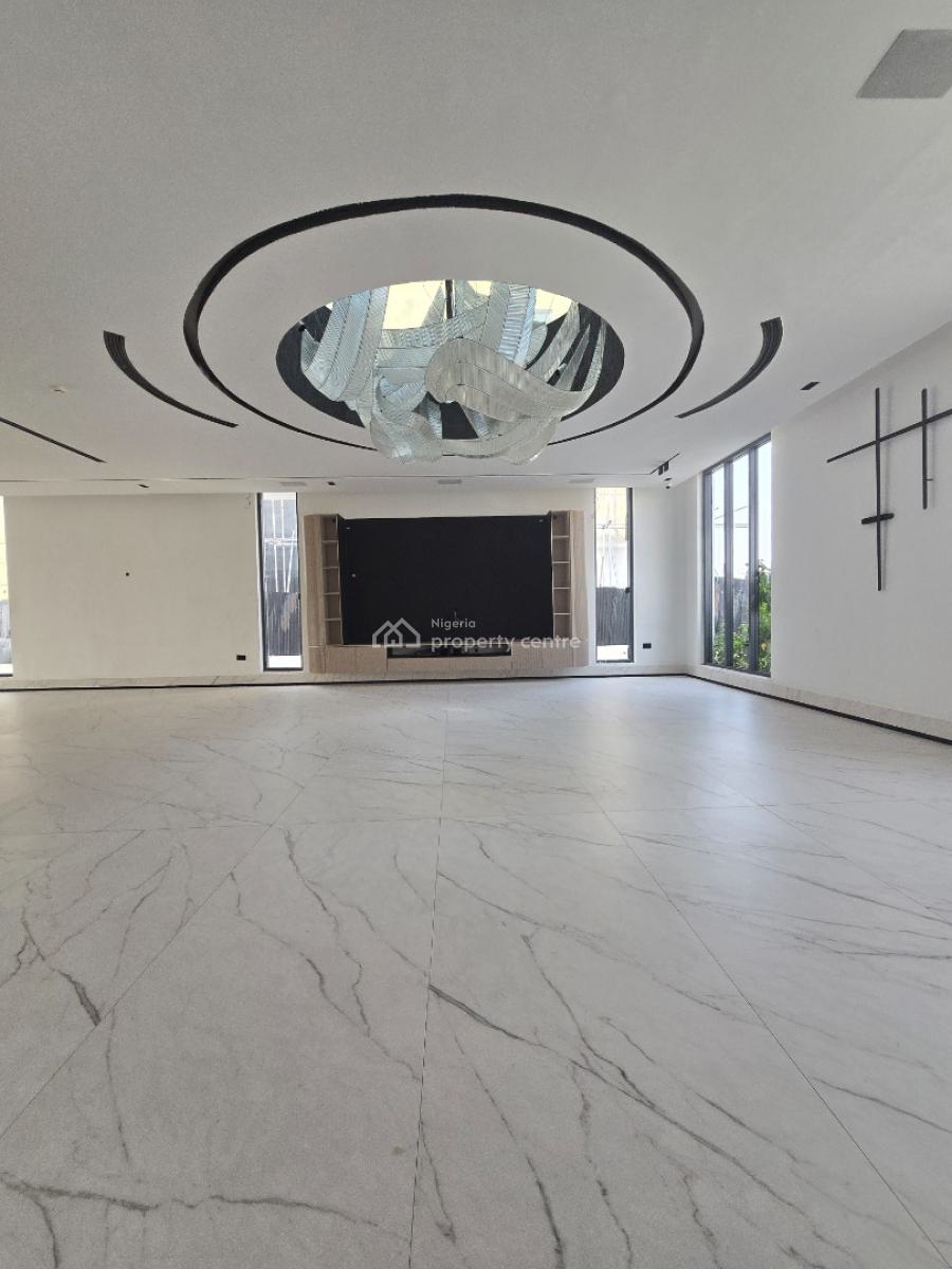 Contemporary Mansion with 2 - Room Bqs, Cowrie Creek Estate, Ikate, Lekki, Lagos, Detached Duplex for Sale