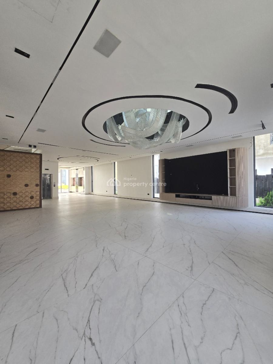 Contemporary Mansion with 2 - Room Bqs, Cowrie Creek Estate, Ikate, Lekki, Lagos, Detached Duplex for Sale