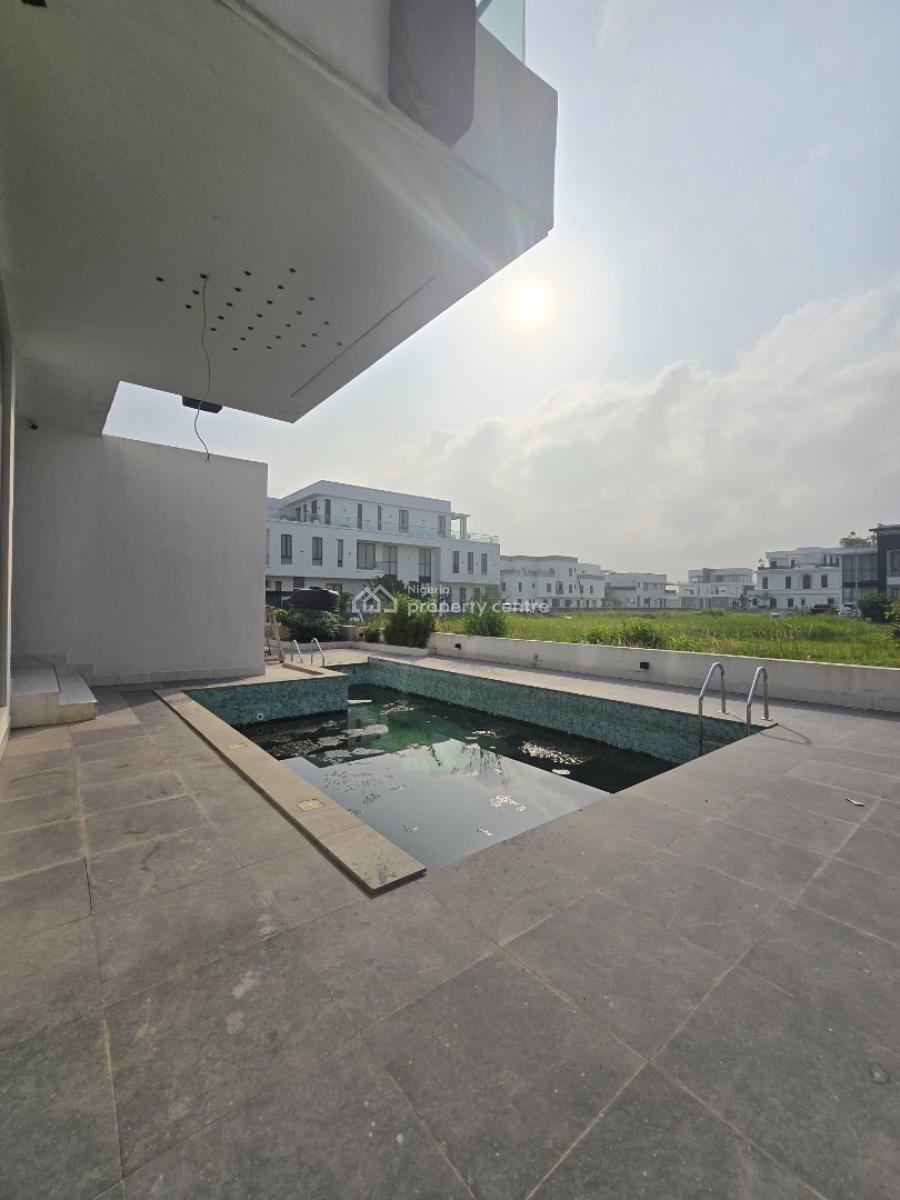 Contemporary Mansion with 2 - Room Bqs, Cowrie Creek Estate, Ikate, Lekki, Lagos, Detached Duplex for Sale
