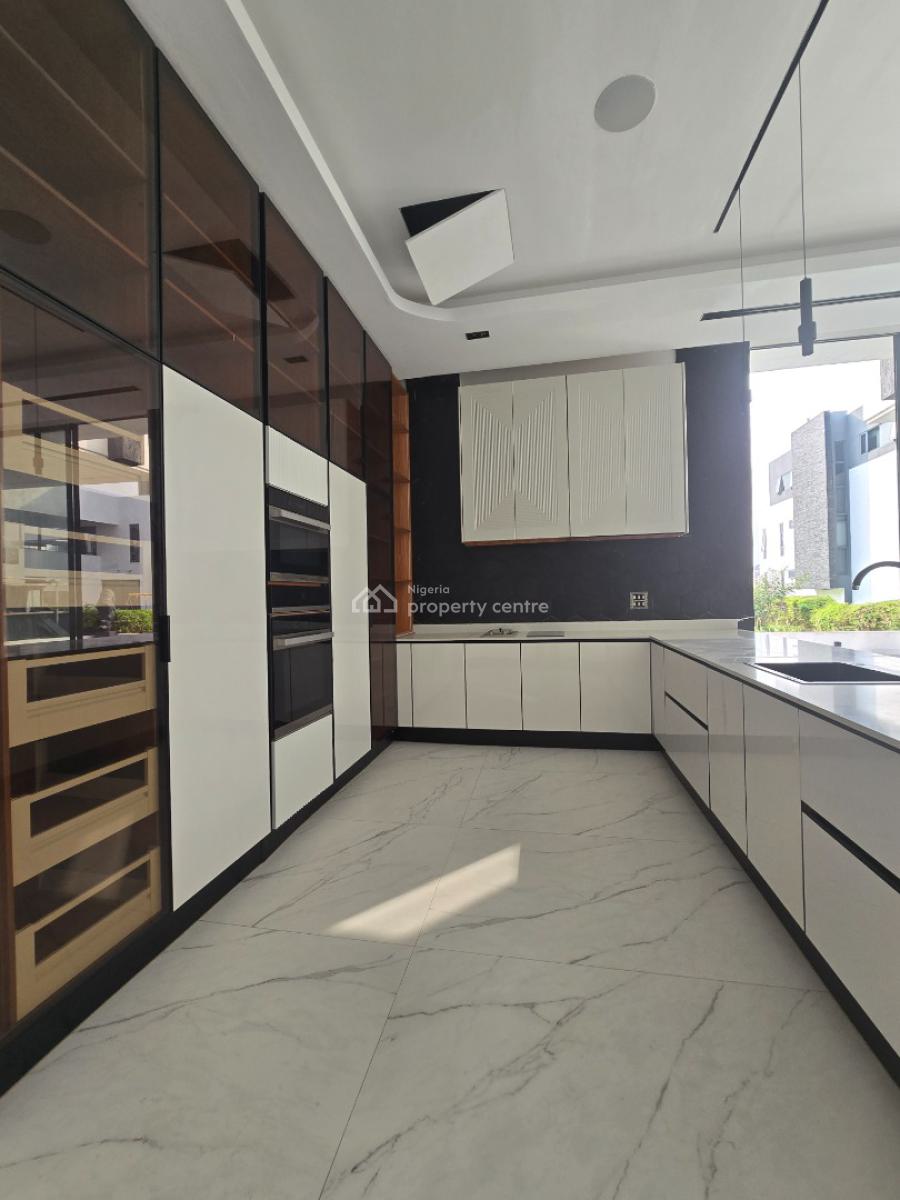 Contemporary Mansion with 2 - Room Bqs, Cowrie Creek Estate, Ikate, Lekki, Lagos, Detached Duplex for Sale