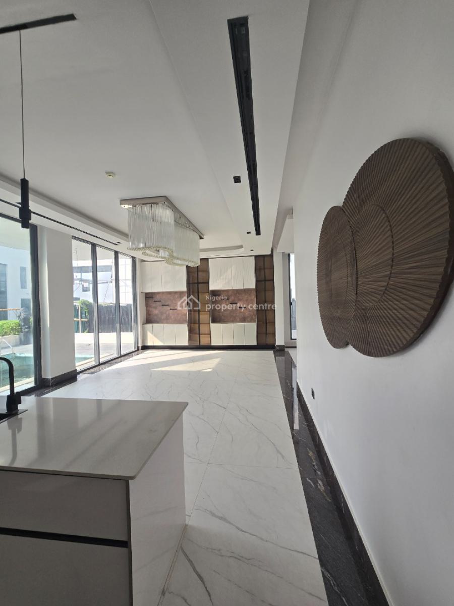Contemporary Mansion with 2 - Room Bqs, Cowrie Creek Estate, Ikate, Lekki, Lagos, Detached Duplex for Sale