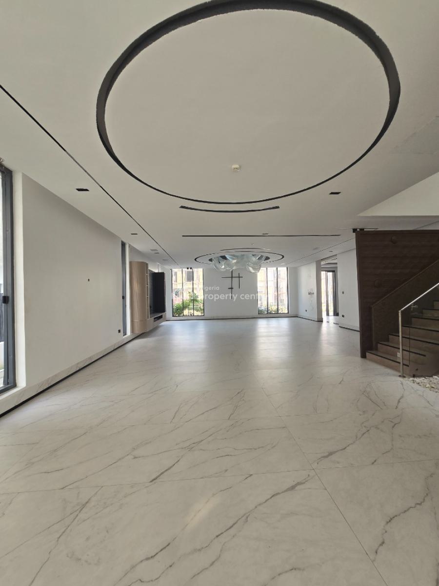 Contemporary Mansion with 2 - Room Bqs, Cowrie Creek Estate, Ikate, Lekki, Lagos, Detached Duplex for Sale