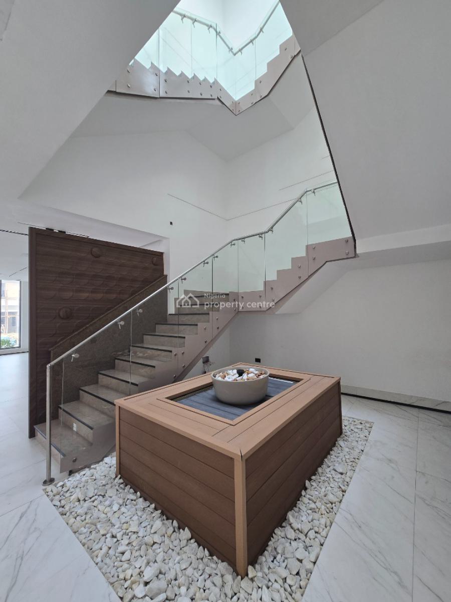Contemporary Mansion with 2 - Room Bqs, Cowrie Creek Estate, Ikate, Lekki, Lagos, Detached Duplex for Sale
