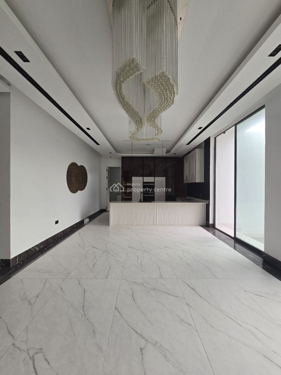 Contemporary Mansion with 2 - Room Bqs, Cowrie Creek Estate, Ikate, Lekki, Lagos, Detached Duplex for Sale