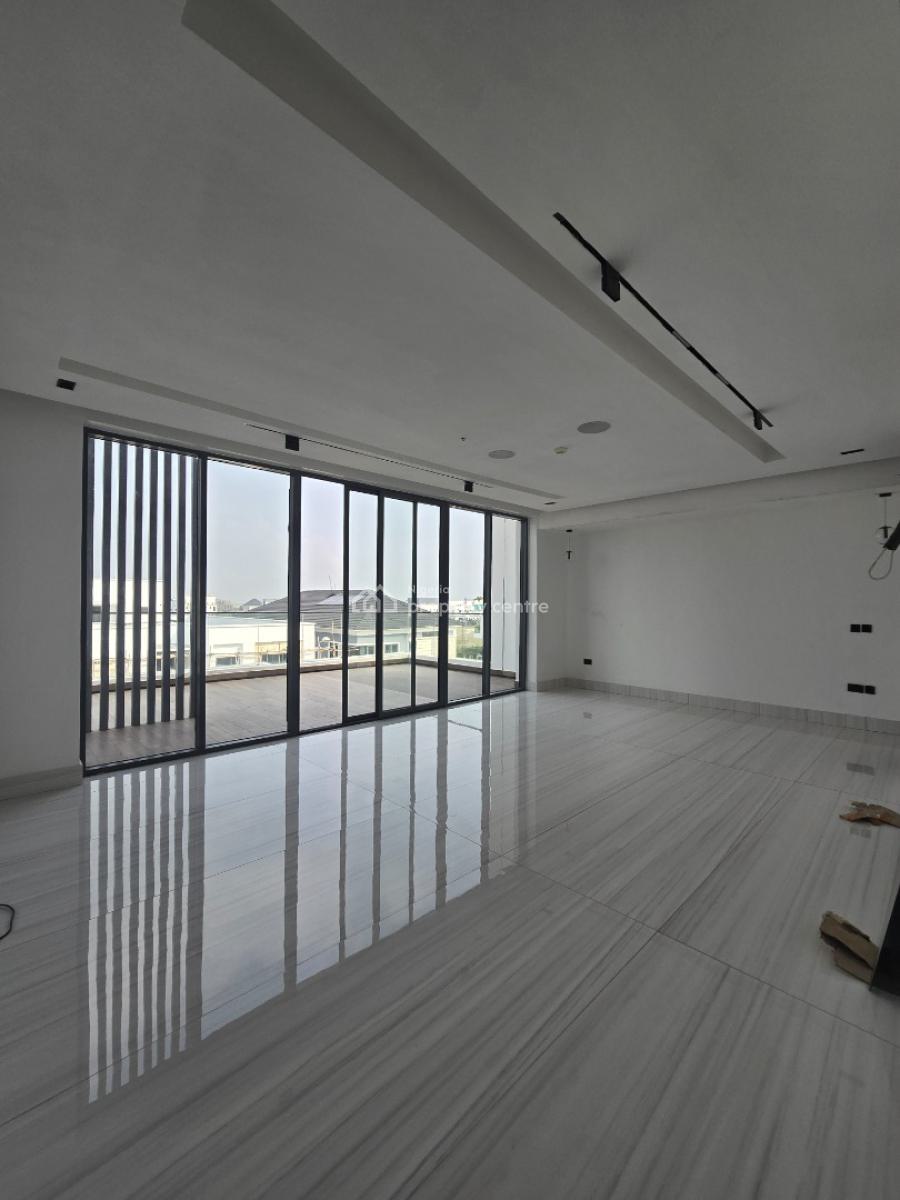 Contemporary Mansion with 2 - Room Bqs, Cowrie Creek Estate, Ikate, Lekki, Lagos, Detached Duplex for Sale