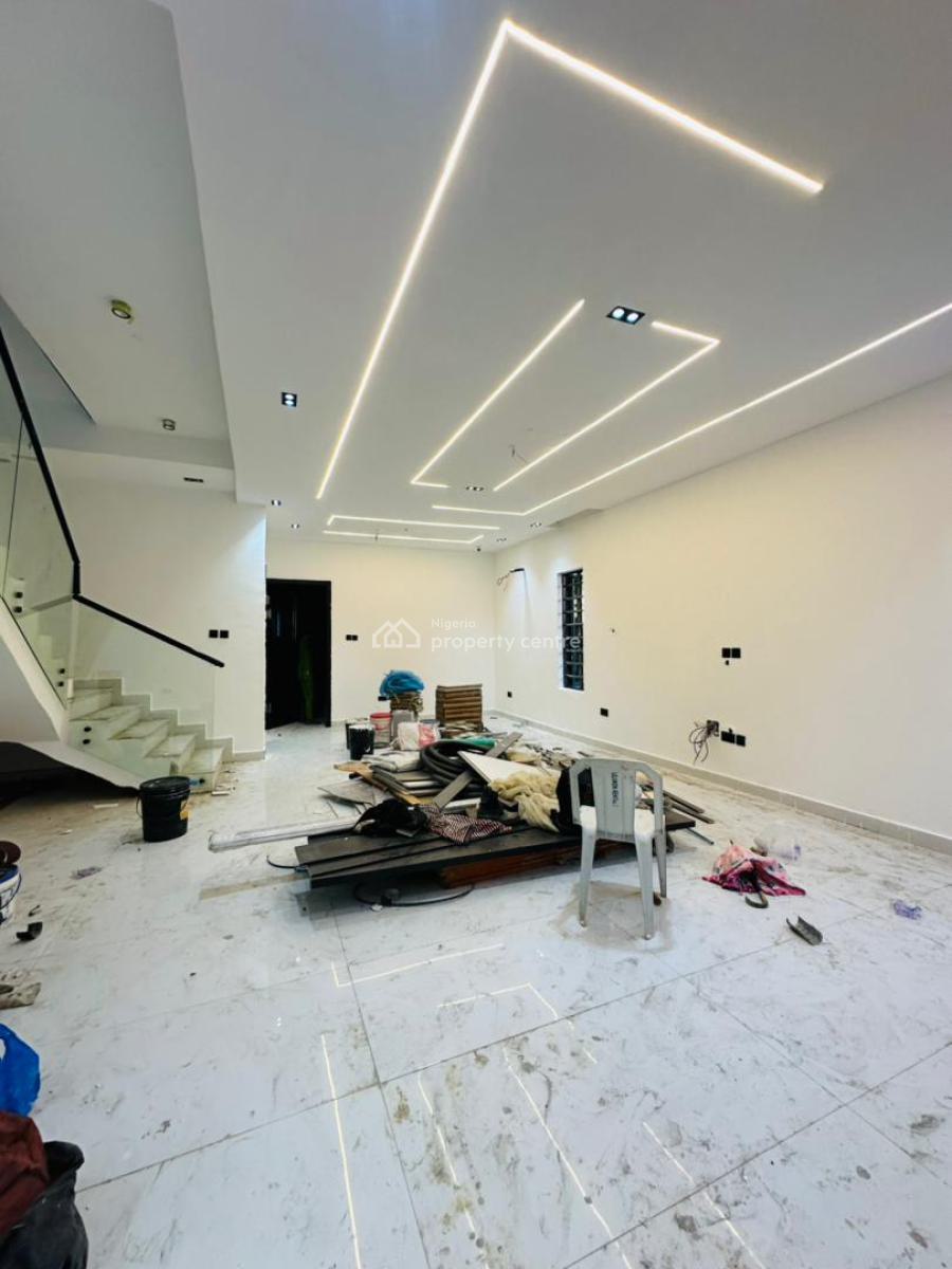 Aesthetic  smart 5‑bedroom Fully Detached Duplex with Cinemas and Bq, Growing Upscale Residential Area, Gra Phase 1, Magodo, Lagos, Detached Duplex for Sale