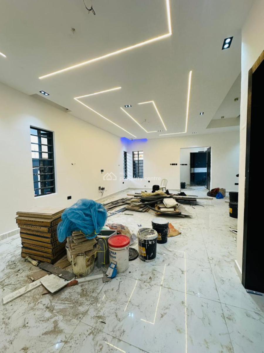 Aesthetic  smart 5‑bedroom Fully Detached Duplex with Cinemas and Bq, Growing Upscale Residential Area, Gra Phase 1, Magodo, Lagos, Detached Duplex for Sale