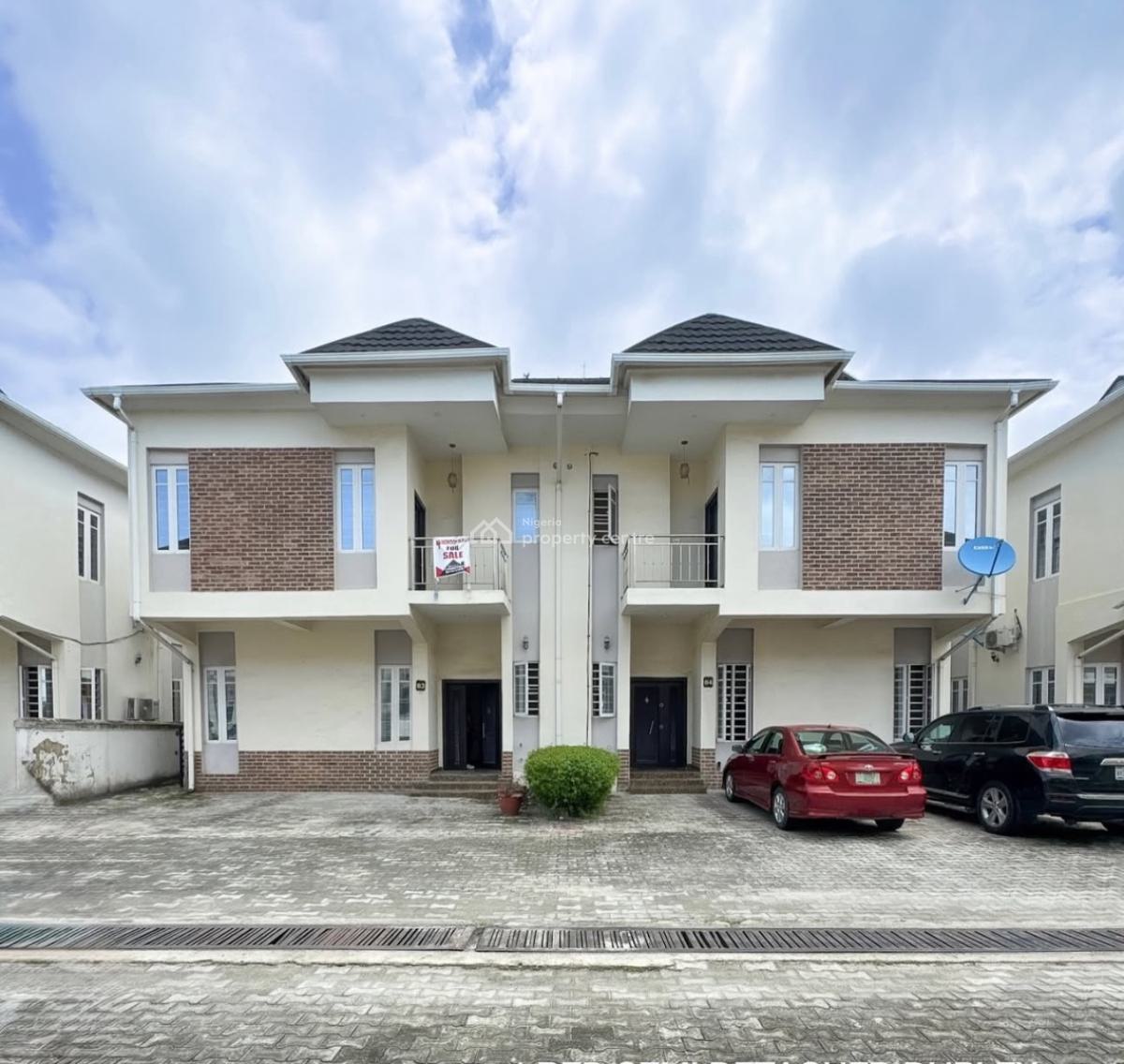 Four Bedroom Semi-detached Duplex, Mobil Rd. Ilaje, Ikota, Lekki, Lagos, Semi-detached Duplex for Rent