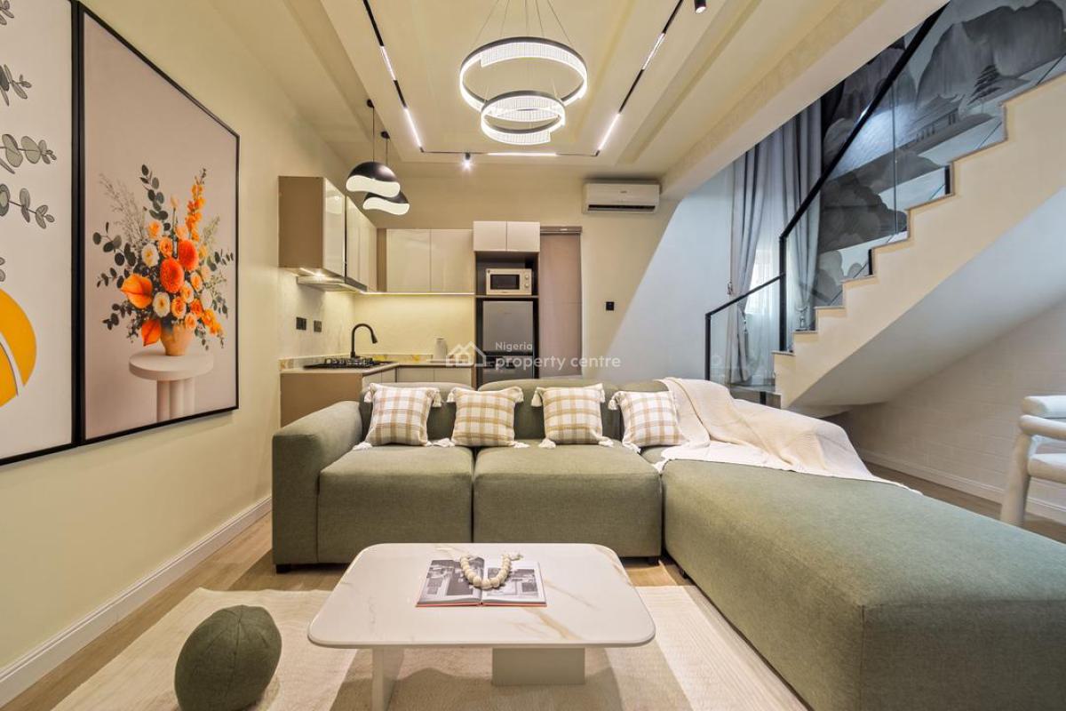 Exquisite 1 Bedroom Loft, Chevron, Lekki Phase 2, Lekki, Lagos, Flat / Apartment Short Let