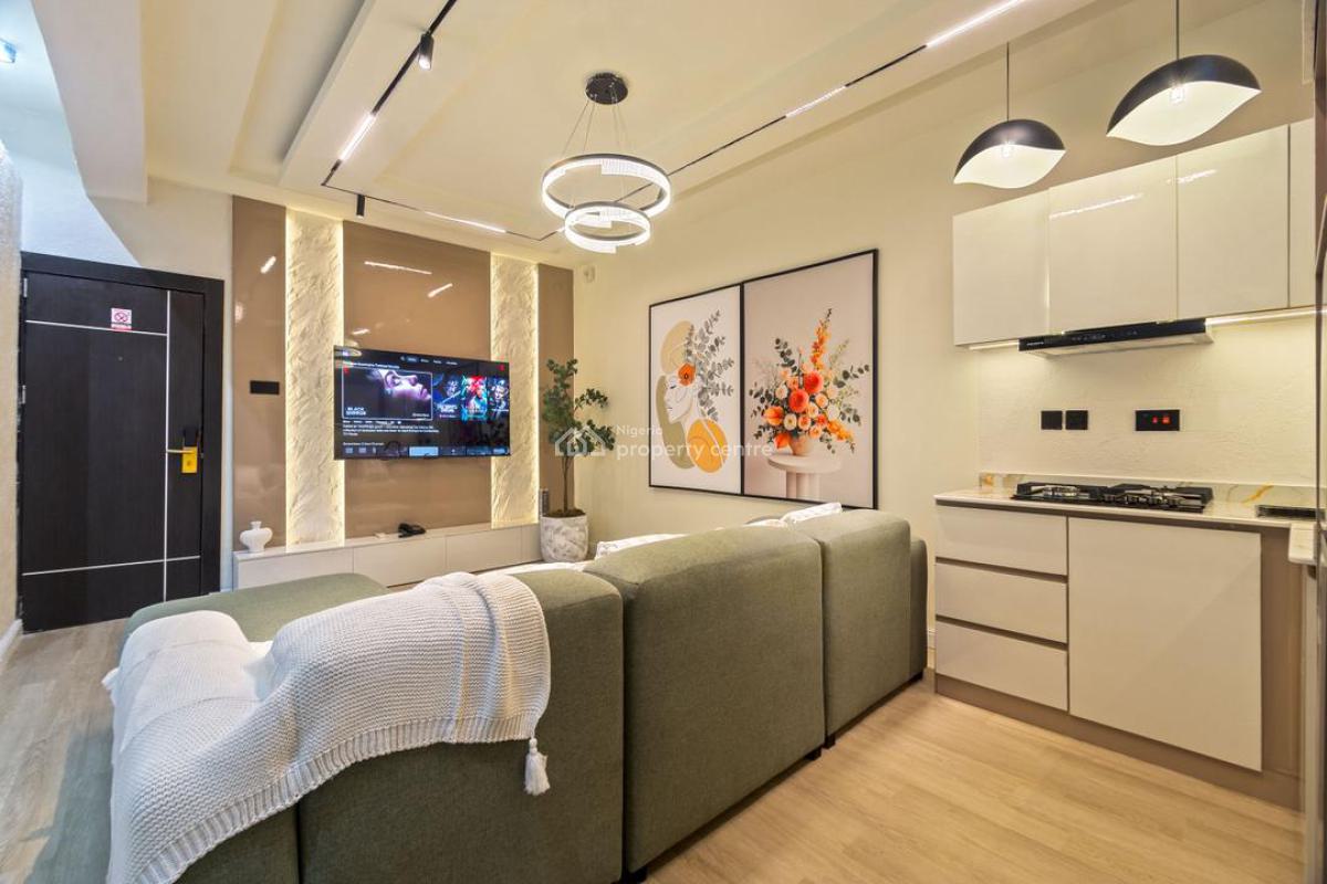 Exquisite 1 Bedroom Loft, Chevron, Lekki Phase 2, Lekki, Lagos, Flat / Apartment Short Let