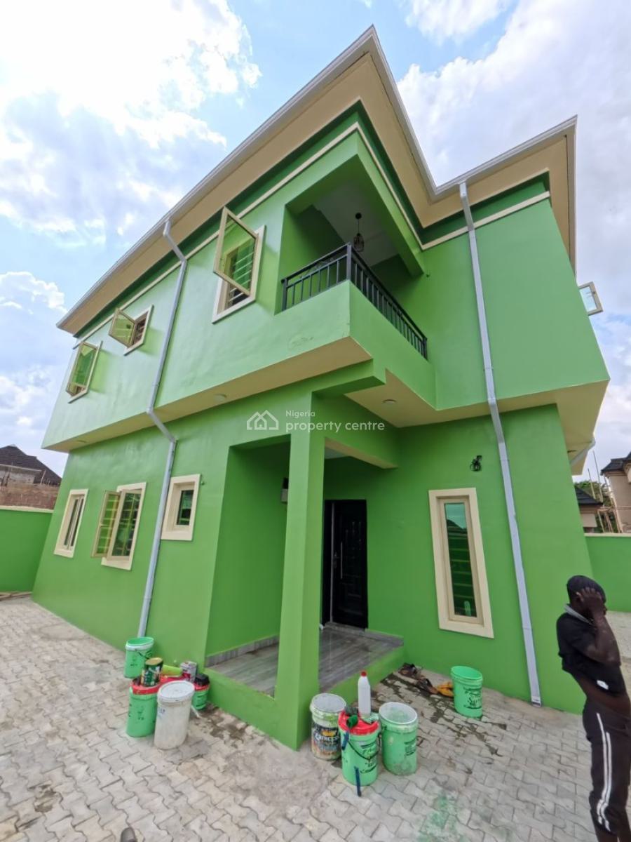 Newly Built Fully Detached Four [4] Bedroom Duplex, Laderin Estate, Abeokuta South, Ogun, Detached Duplex for Sale