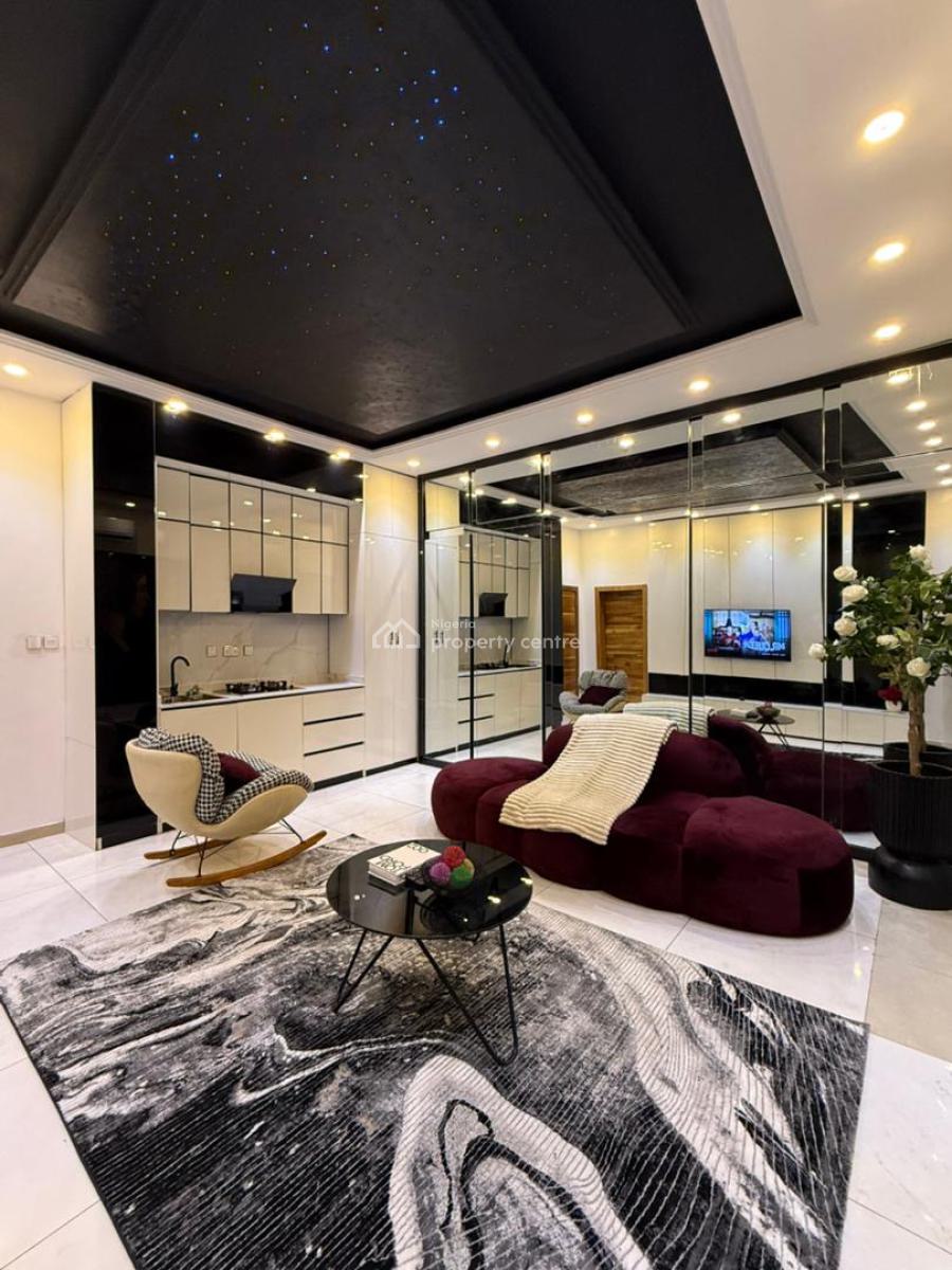 Luxuriously Furnished One Bedroom Apartment, Osapa, Lekki, Lagos, Flat / Apartment Short Let