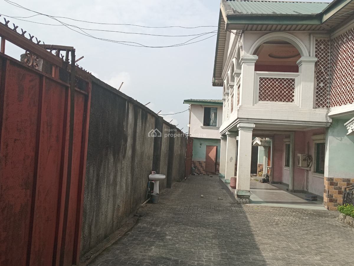 Well Located Twin Five (5) Bedroom Duplex with C of O, Off Elimgbu Road, Port Harcourt, Rivers, Semi-detached Duplex for Sale