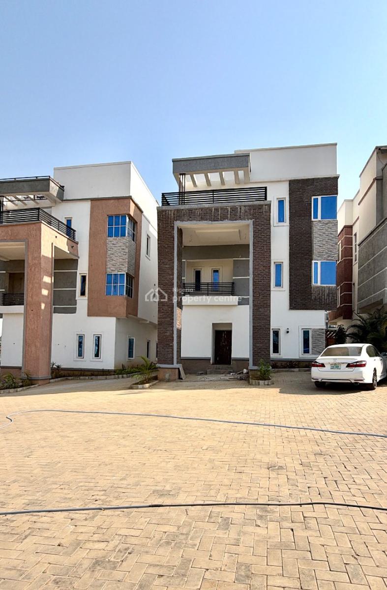 Urgent! Only 1 Unit Available 5 Bedrooms Fully Detached Duplex, Bomai Street, Guzape District, Abuja, Detached Duplex for Rent