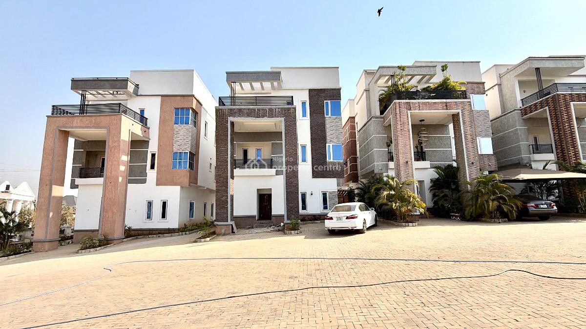 Urgent! Only 1 Unit Available 5 Bedrooms Fully Detached Duplex, Bomai Street, Guzape District, Abuja, Detached Duplex for Rent