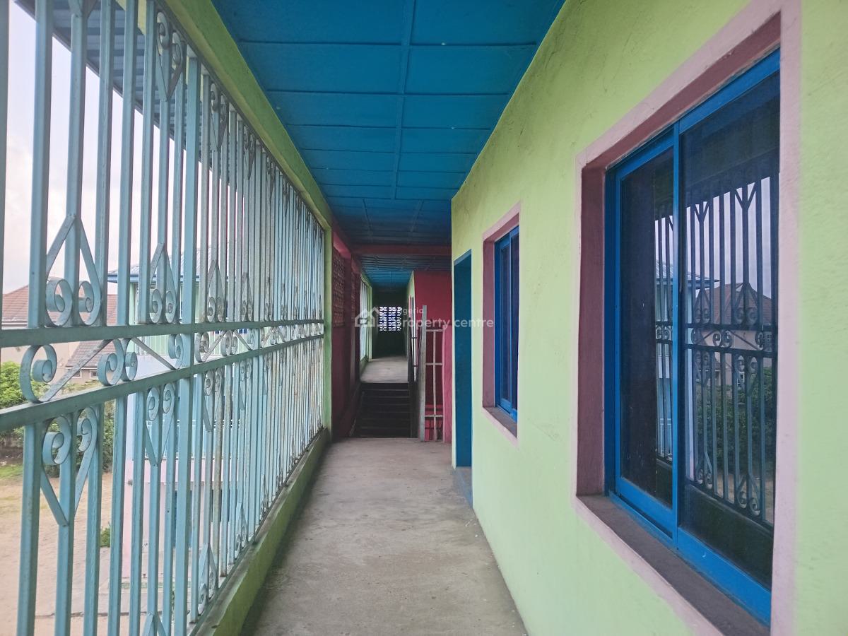 a Well Situated School on 3 Floors Set on 15 Plots of Land with C of O, Off Elimgbu Road, Port Harcourt, Rivers, School for Sale