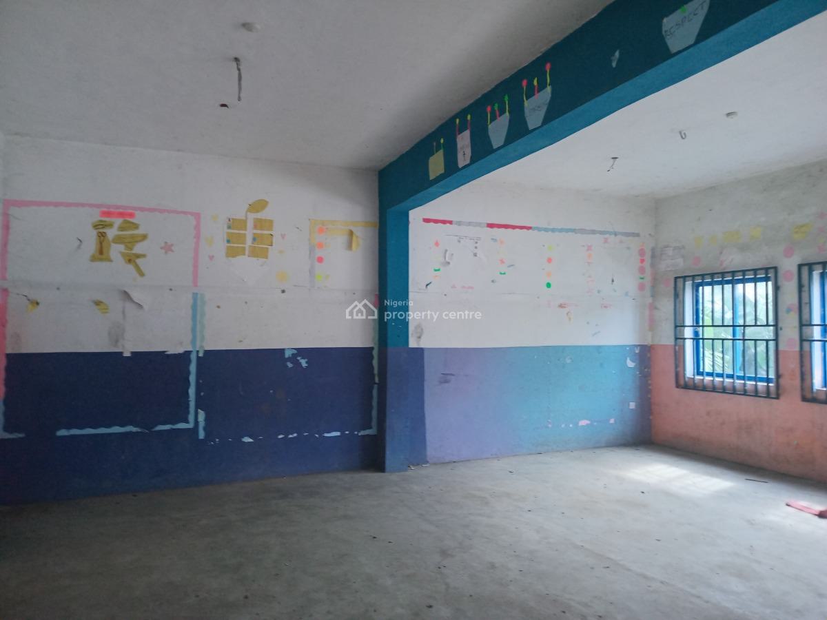 a Well Situated School on 3 Floors Set on 15 Plots of Land with C of O, Off Elimgbu Road, Port Harcourt, Rivers, School for Sale
