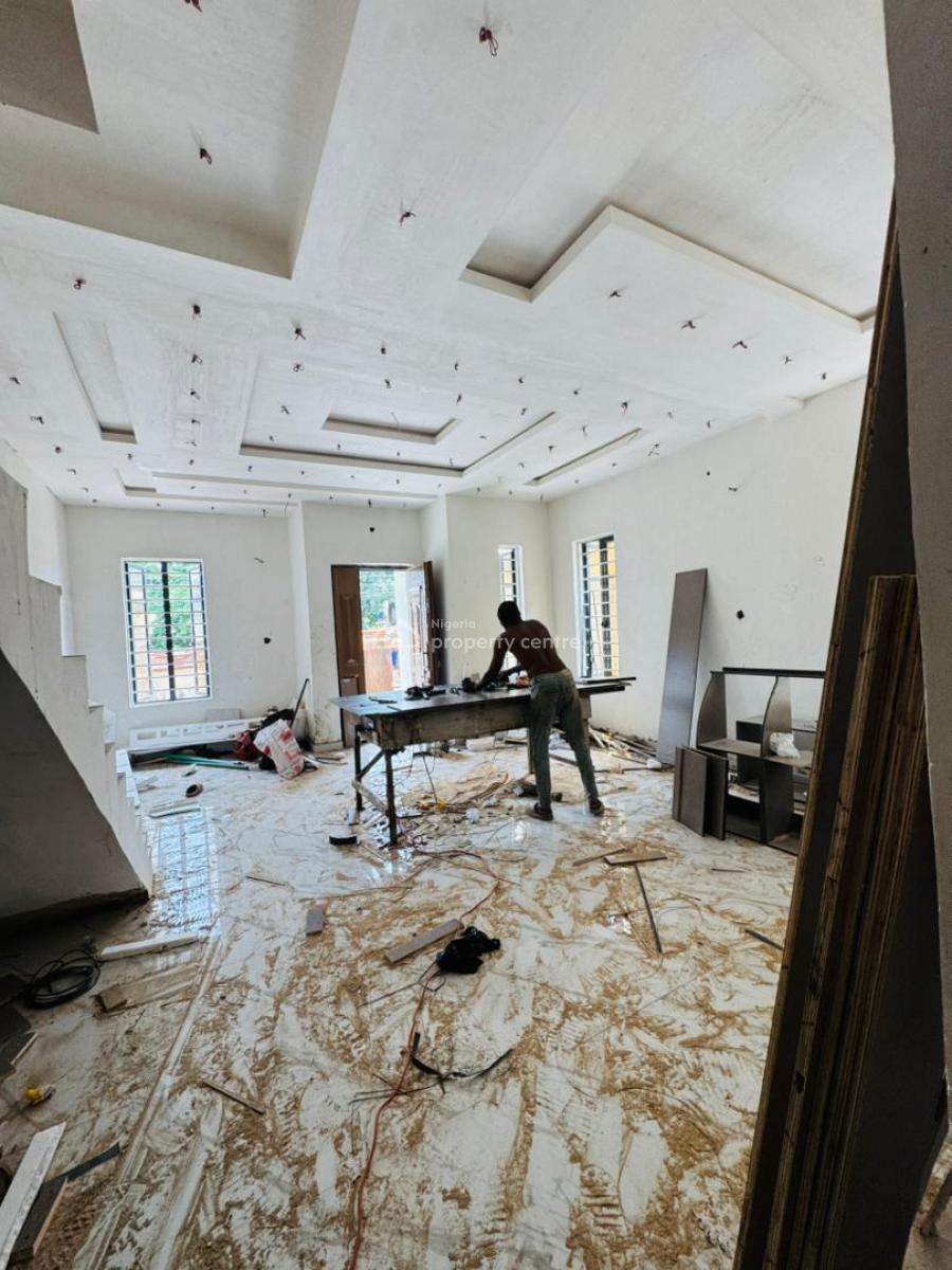 Newly Built 4-bedroom Semi-detached Duplex with Bq, Check Out This Stunning Semi-detached Duplex, Ogba, Ikeja, Lagos, Semi-detached Duplex for Sale