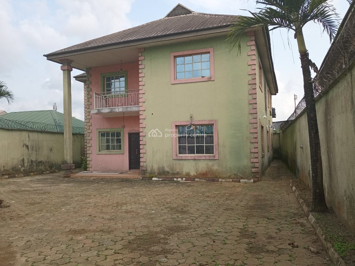 Well Located Five 5 Bedroom Detached Duplex in a Serene Environment, Off Elimgbu Road, Port Harcourt, Rivers, Detached Duplex for Sale