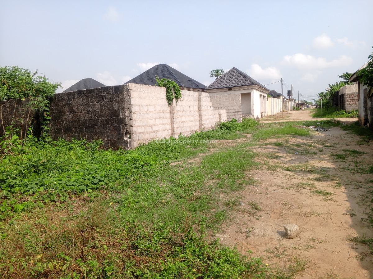 Four Plots of Land, Strong Tower Igbo Etche Road Before Check Point 2poles of The Main Roa, Rumuokwurusi, Port Harcourt, Rivers, Mixed-use Land for Sale