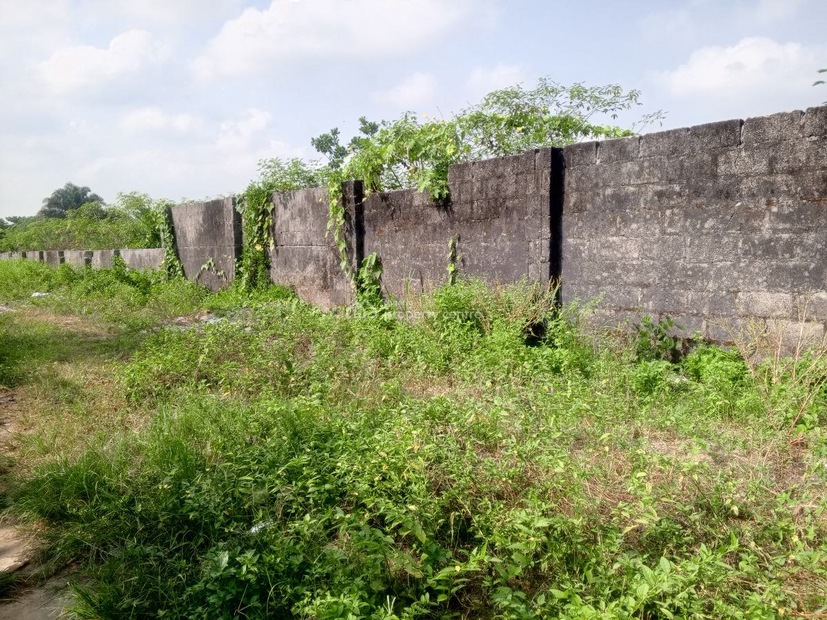 Four Plots of Land, Strong Tower Igbo Etche Road Before Check Point 2poles of The Main Roa, Rumuokwurusi, Port Harcourt, Rivers, Mixed-use Land for Sale