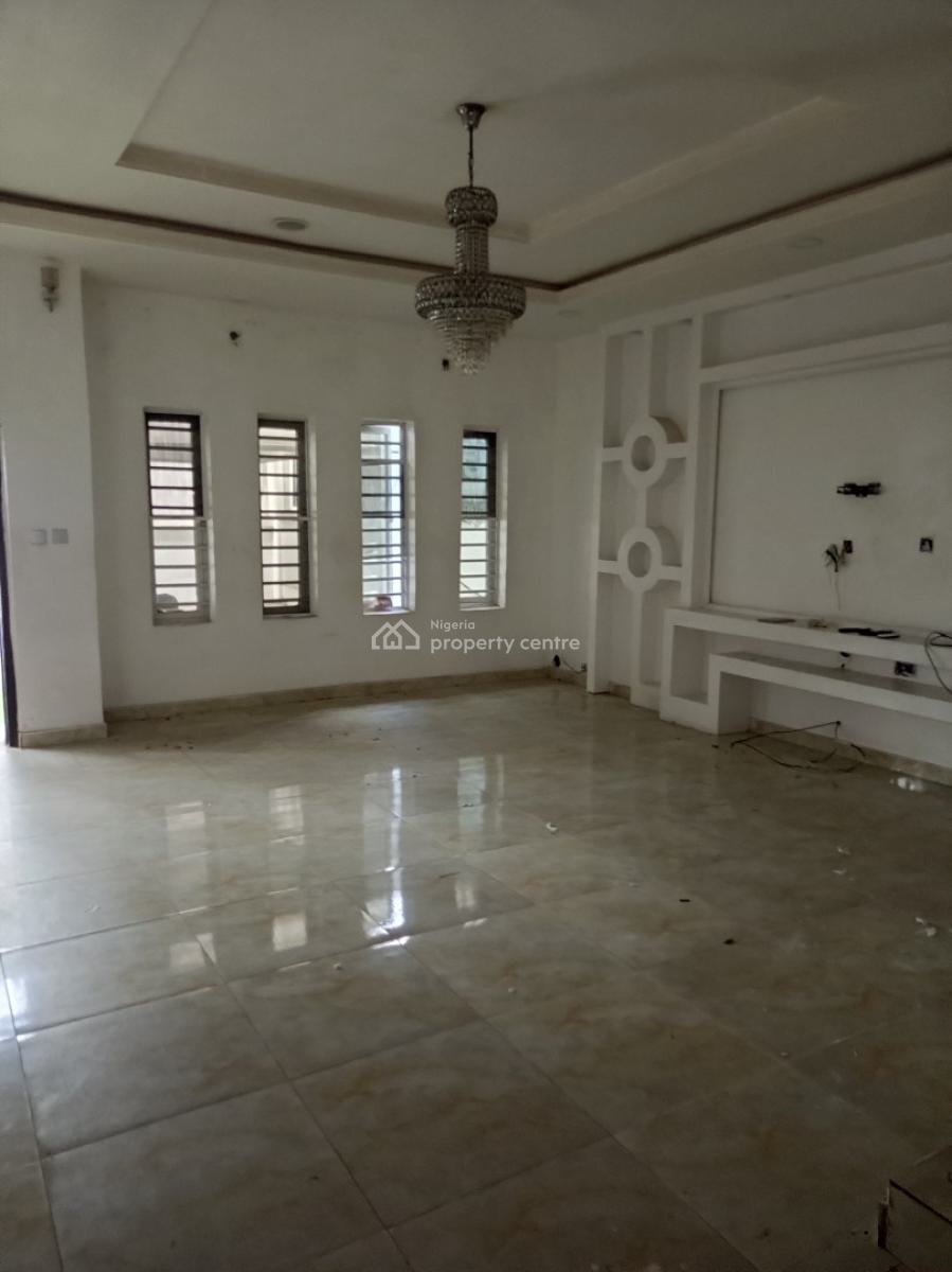Family Residential Only: Large 5bedroom with Bq Gatehouse 6car Park, Secured Estate, Osapa, Lekki, Lagos, Detached Duplex for Rent