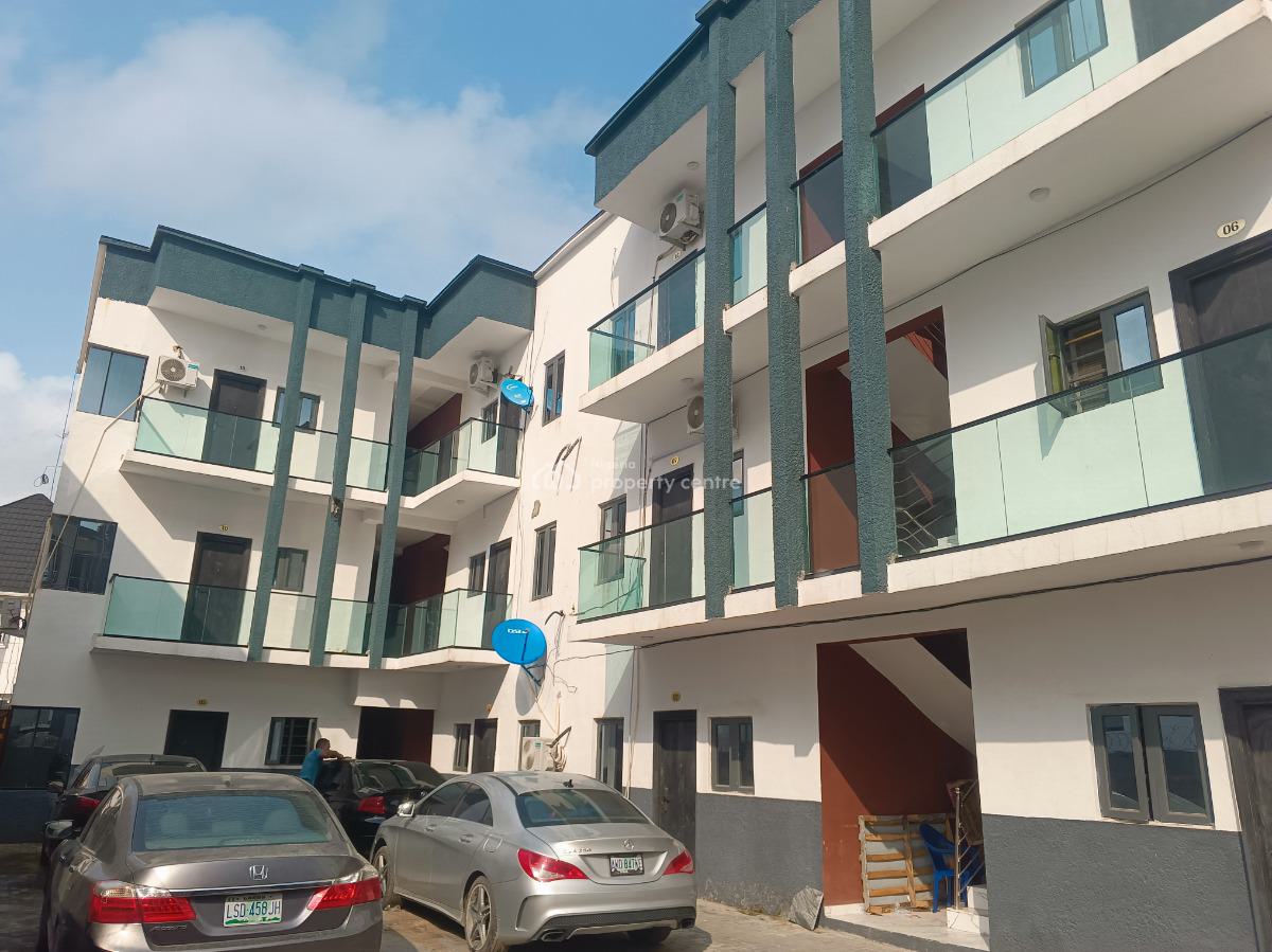 Newly Built 1bedroom Apartment. Video Available on Request, Sangotedo, Ajah, Lagos, Mini Flat (room and Parlour) for Rent