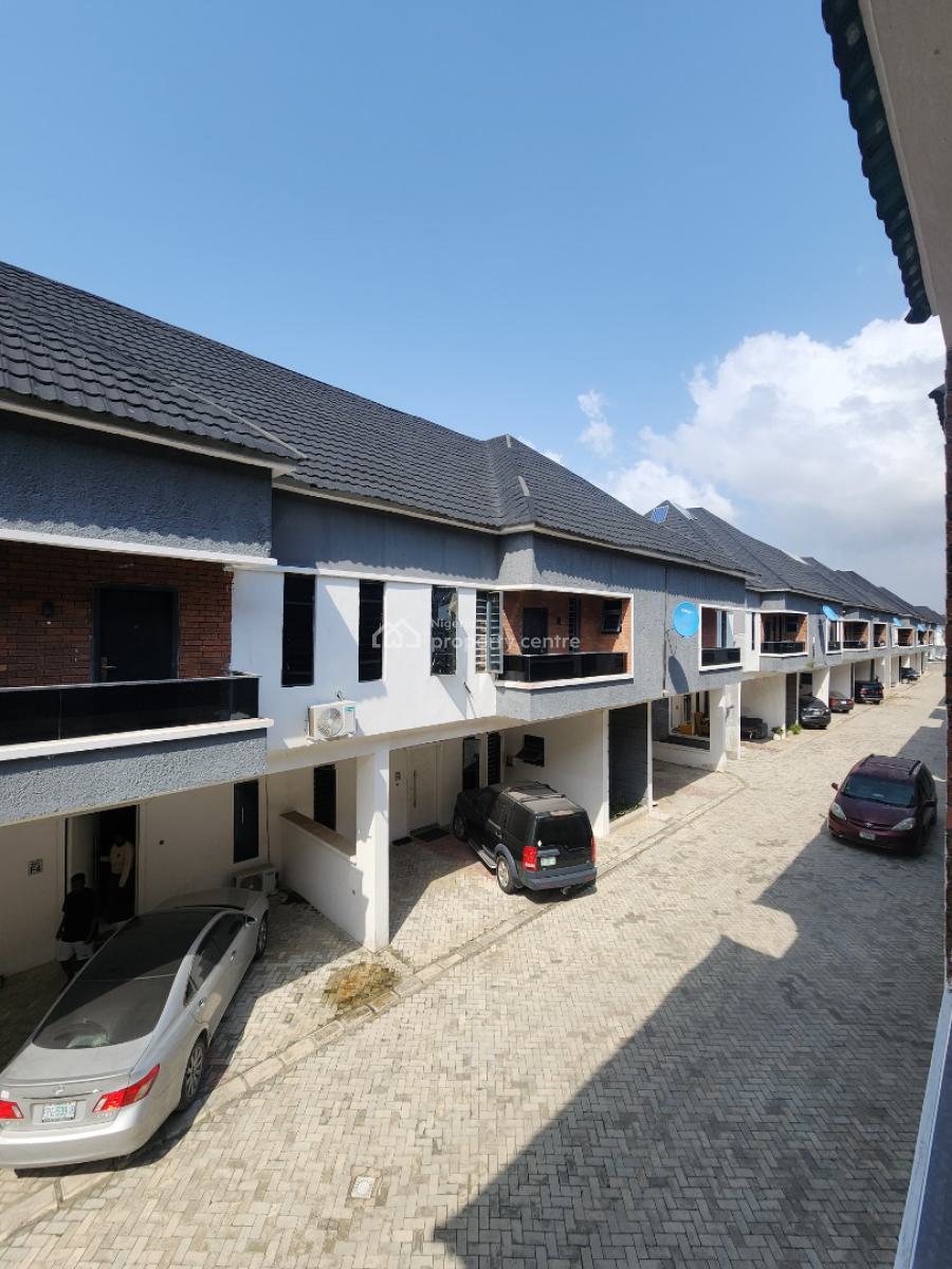Lovely 4 Bedroom Terrace Duplex with Bq & Swimming Pool, Chevron Toll Gate, Orchid Road, Lekki, Lagos, Terraced Duplex for Sale