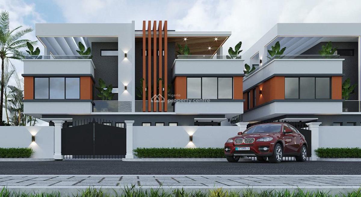 Beautifully Crafted 4 Bedroom Semi Detached Duplex in a Secured Estate, Gbagada, Lagos, Semi-detached Duplex for Sale