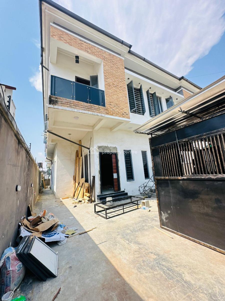 Modern 4bedroom Semi Detached Duplex with Bq (still Under Renovation), Ikota ,lekki ,lagos, Ikota, Lekki, Lagos, Detached Duplex for Rent