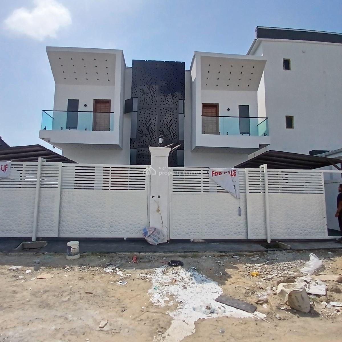 Newly Built 4 Bedrooms Semi Detached Duplex, Orchid, Lekki, Lagos, Semi-detached Duplex for Sale