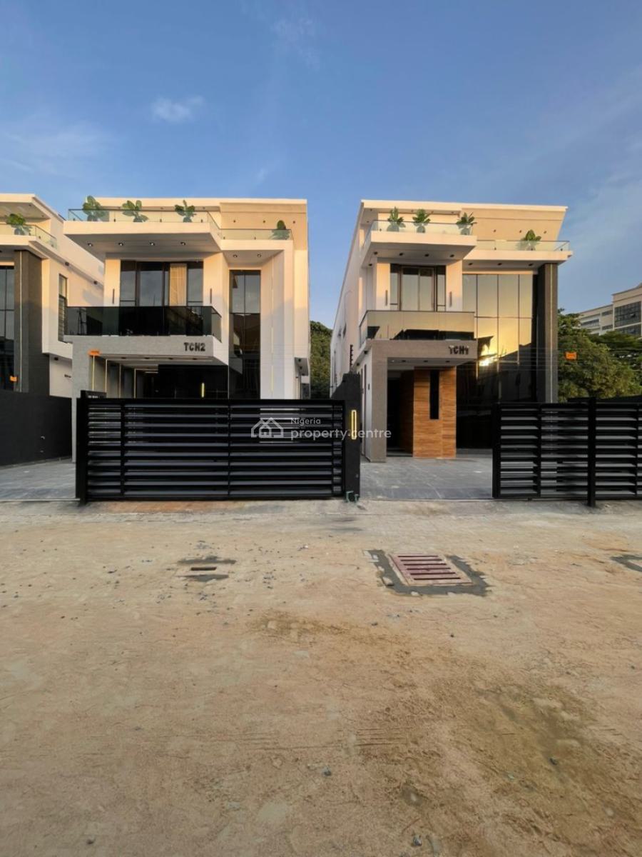 Exquisite 5 Bedroom Detached Duplex, Chevron, Lekki Phase 2, Lekki, Lagos, Detached Duplex for Sale