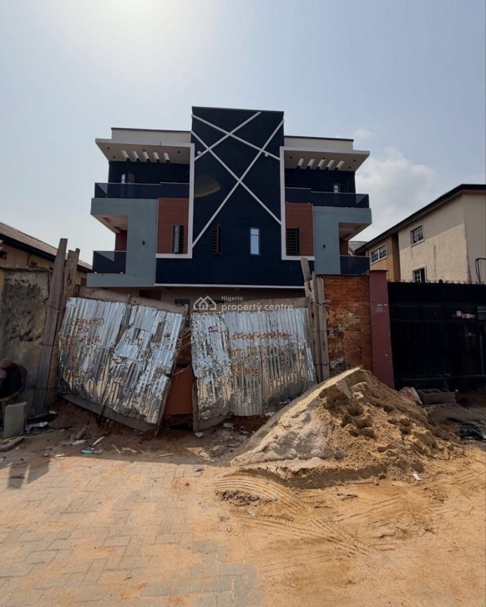 Lovely Built 4 Bedroom Semi Detached Duplex with Bq, Gbagada, Lagos, Semi-detached Duplex for Sale