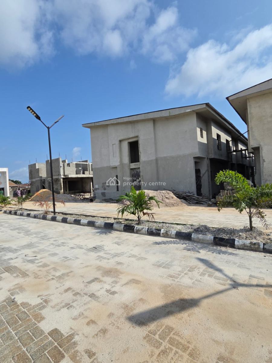Modern 3 Bedroom Duplex with Bq, By Beechwood Estate, Lakowe, Ibeju Lekki, Lagos, Terraced Duplex for Sale