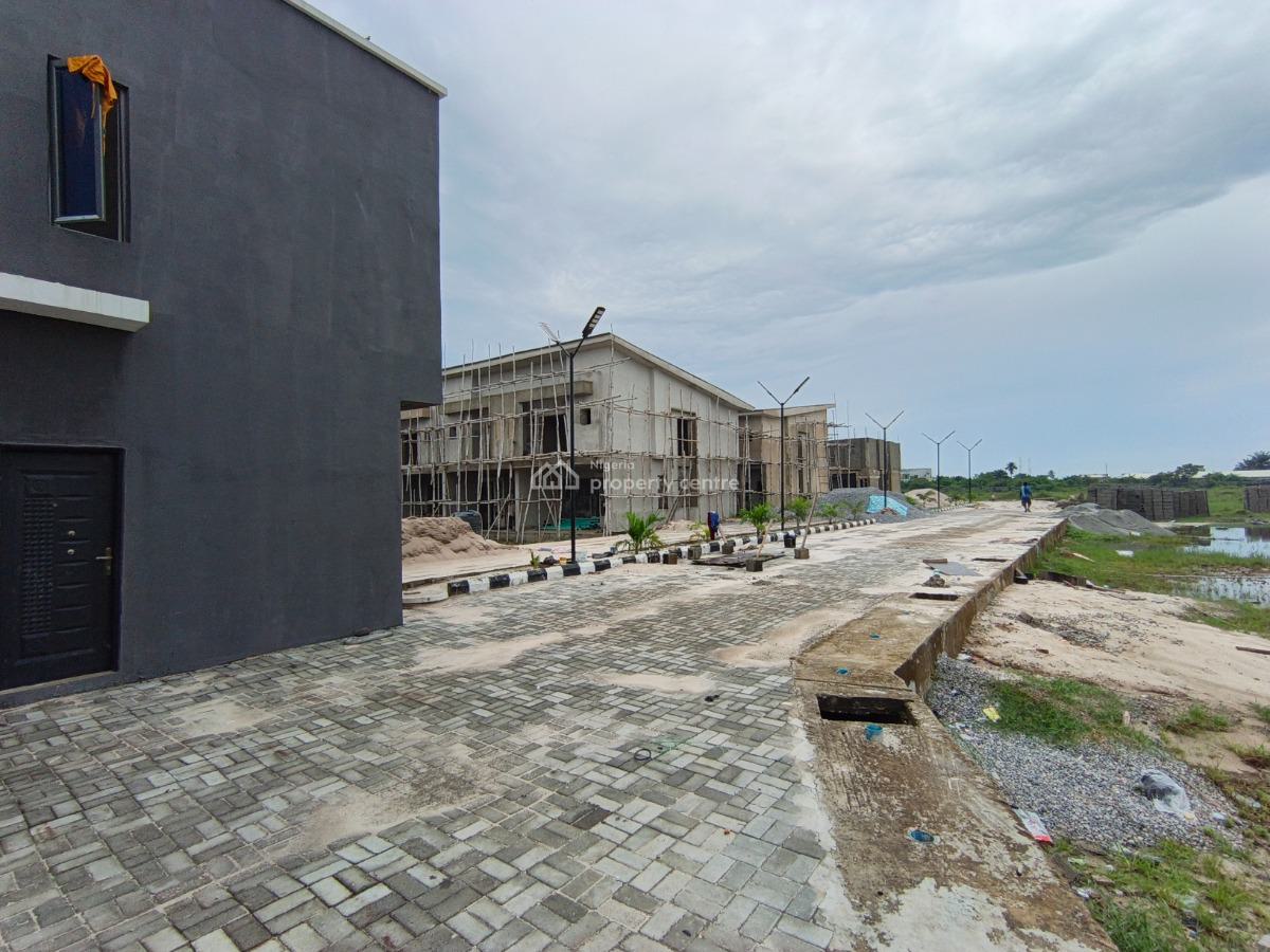 Modern 3 Bedroom Duplex with Bq, By Beechwood Estate, Lakowe, Ibeju Lekki, Lagos, Terraced Duplex for Sale