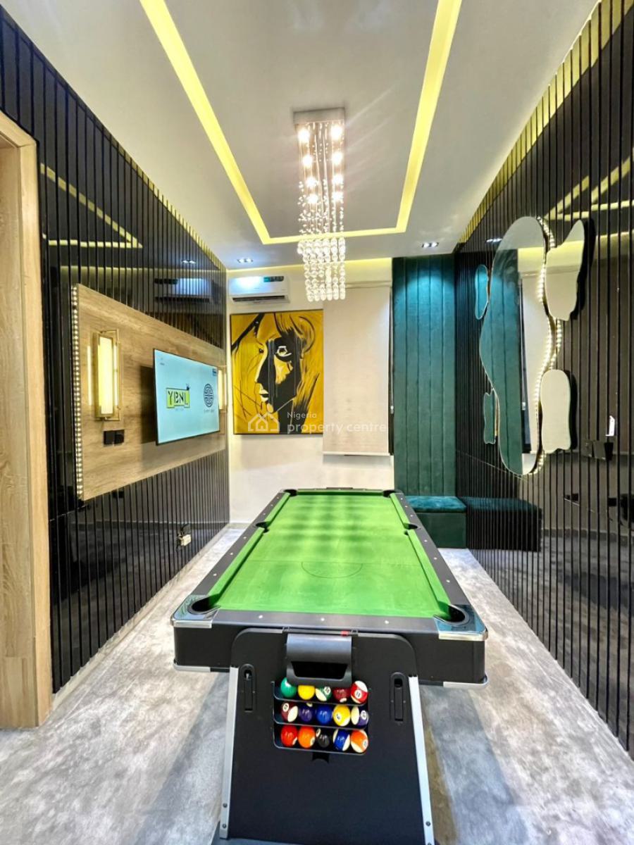 Luxury 4-bedroom Detached House with Private Pool, Chevron, Lekki, Lagos, Detached Duplex for Rent