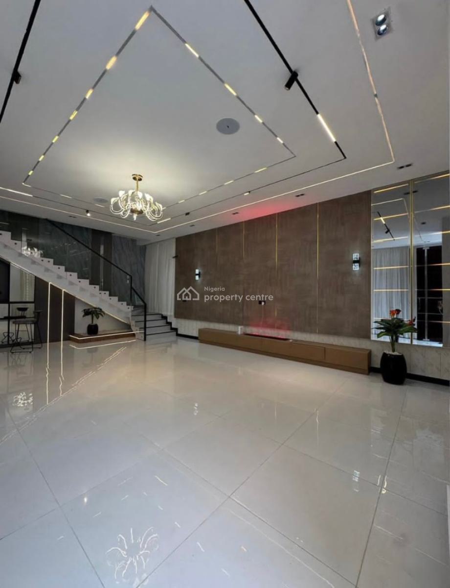5 Bedroom with a Private Cinema & Pool, Chevron Toll, Lekki, Lagos, Detached Duplex for Sale