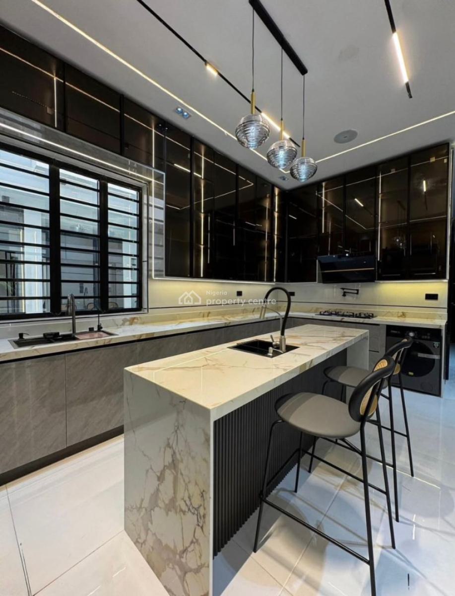 5 Bedroom with a Private Cinema & Pool, Chevron Toll, Lekki, Lagos, Detached Duplex for Sale