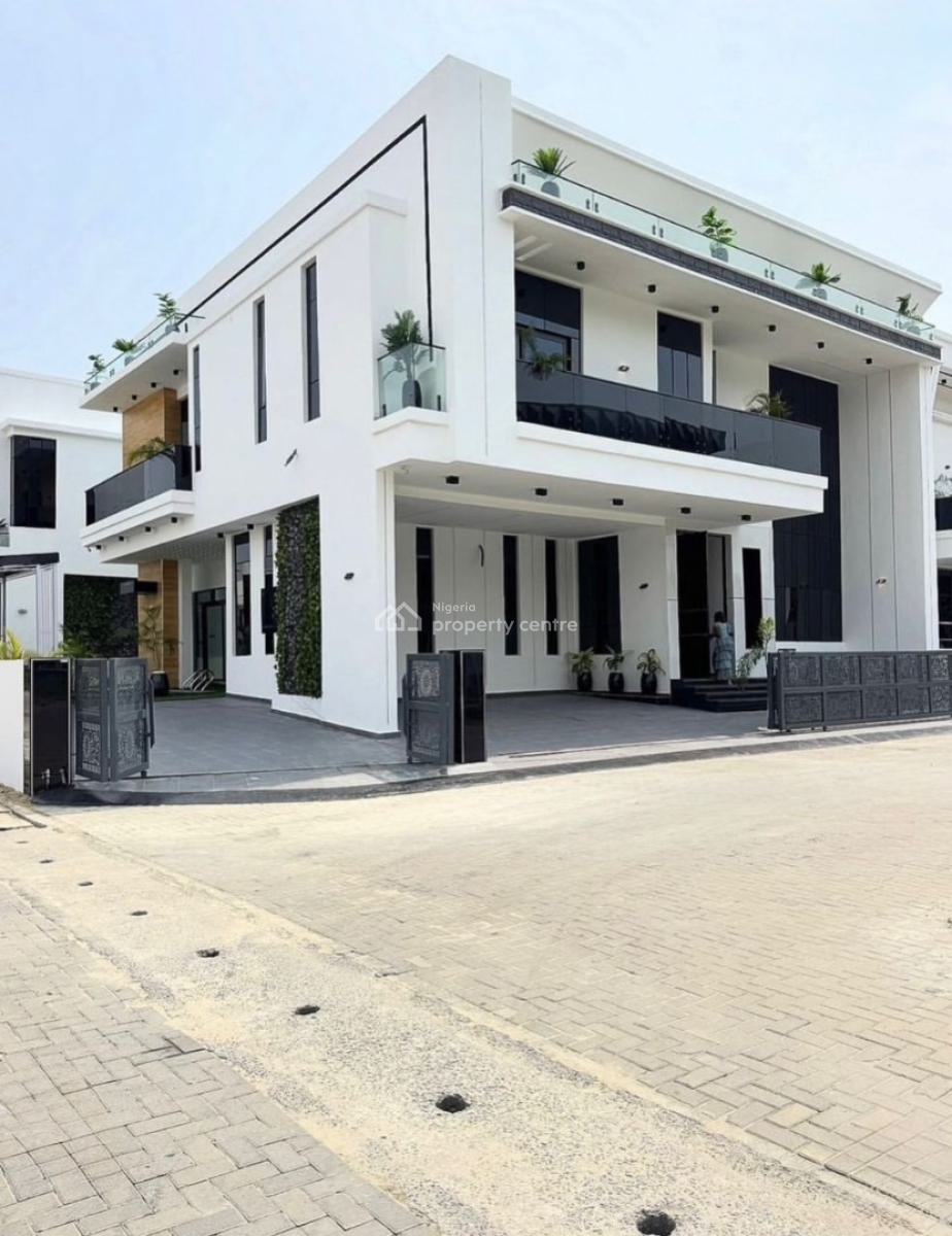 5 Bedroom with a Private Cinema & Pool, Chevron Toll, Lekki, Lagos, Detached Duplex for Sale