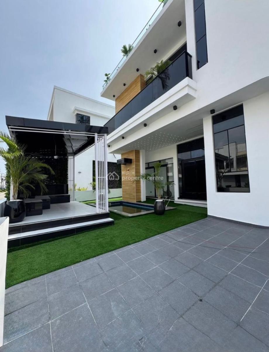 5 Bedroom with a Private Cinema & Pool, Chevron Toll, Lekki, Lagos, Detached Duplex for Sale