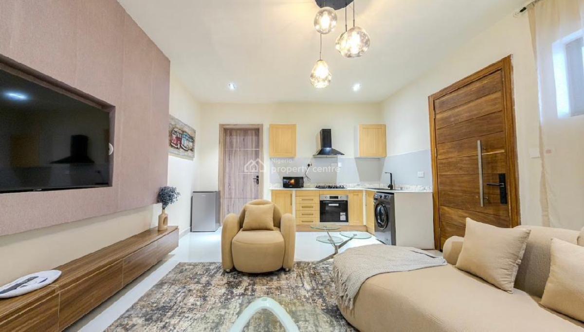 Introducing Our Lovely One Bedroom Smart Home with Inbuilt Speaker, Lekki Phase 1, Lekki, Lagos, Flat / Apartment Short Let