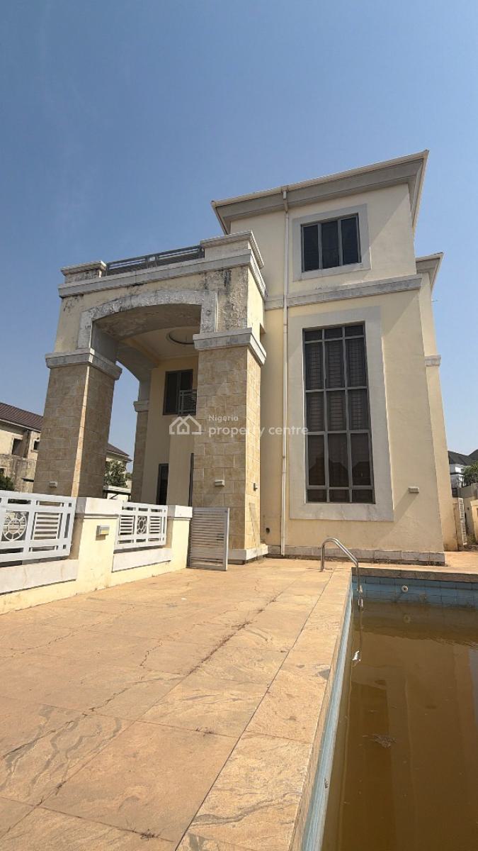 Premium Offer to  6-bedroom Fully Detached Duplex with Bq & Swimming, Linda Charlker, Asokoro District, Abuja, Detached Duplex for Rent